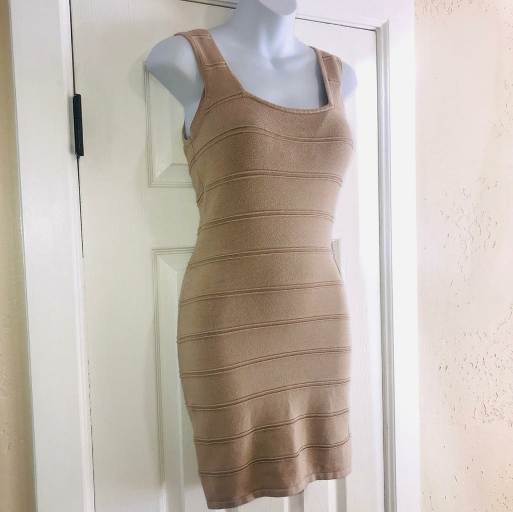 Wow Coutere BACK-STRAP Bodycon Dress M - Picture 2 of 6
